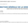 mail avis plainte gendarmerie