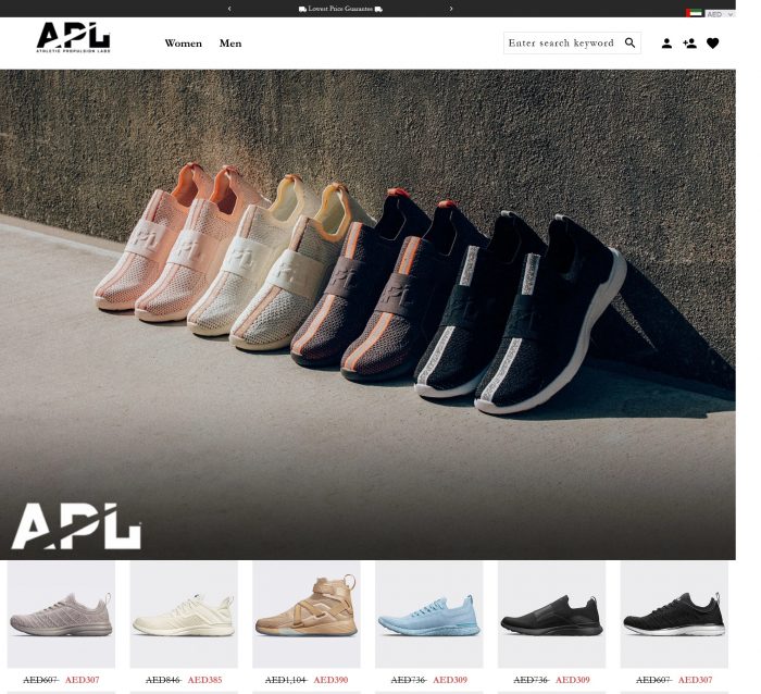 chaussures Athletic Propulsion Labs (APL)