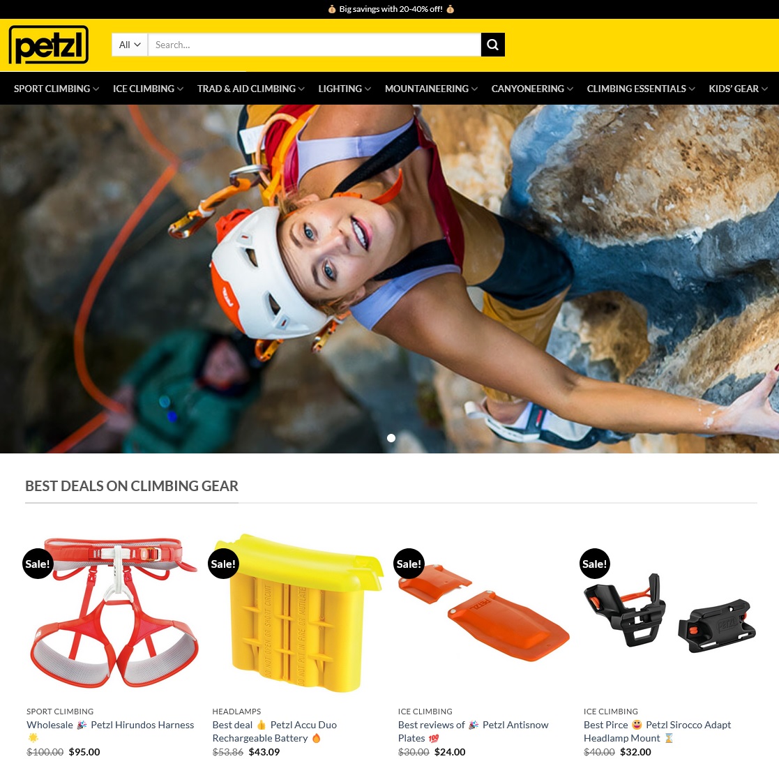 Contrefaçon Petzl