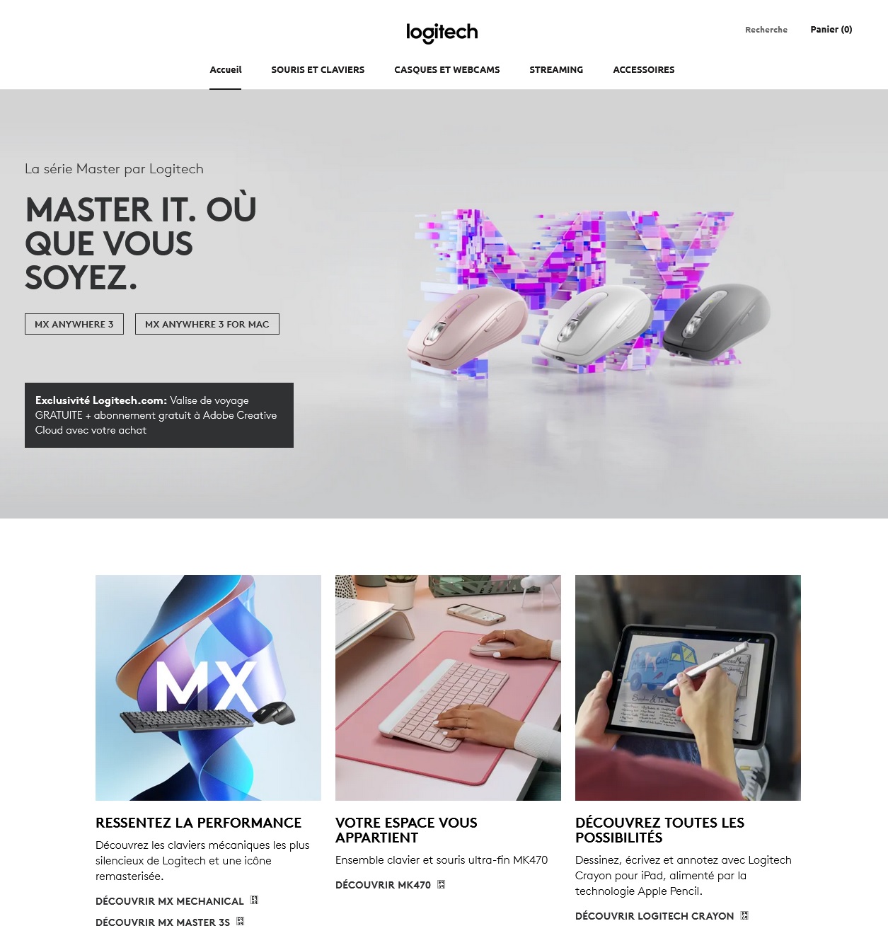 faux site Logitech faux site Logitech