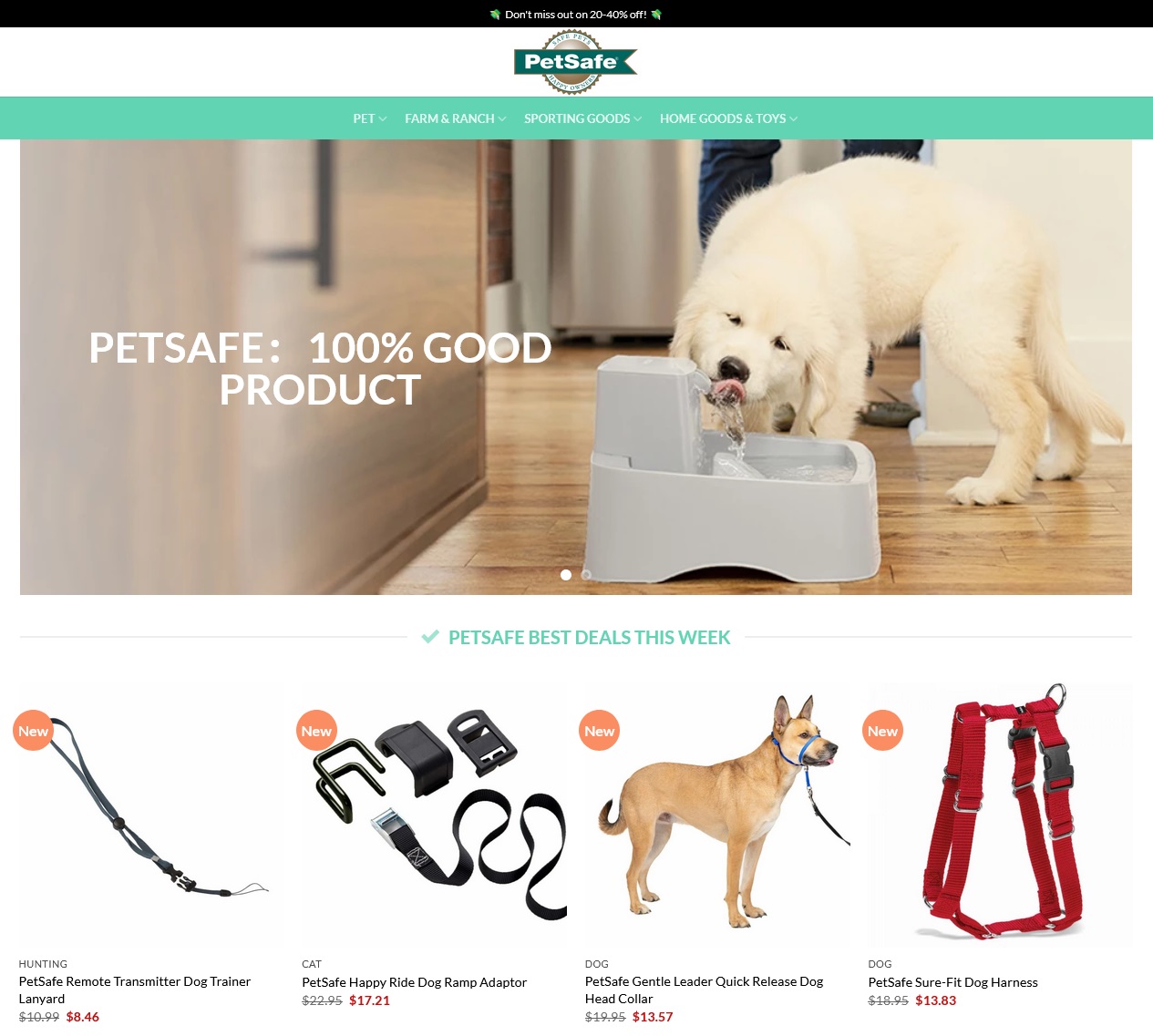 Faux sites PetSafe