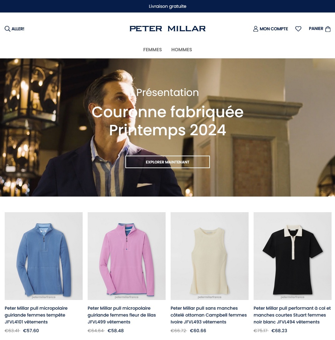 Peter Millar France