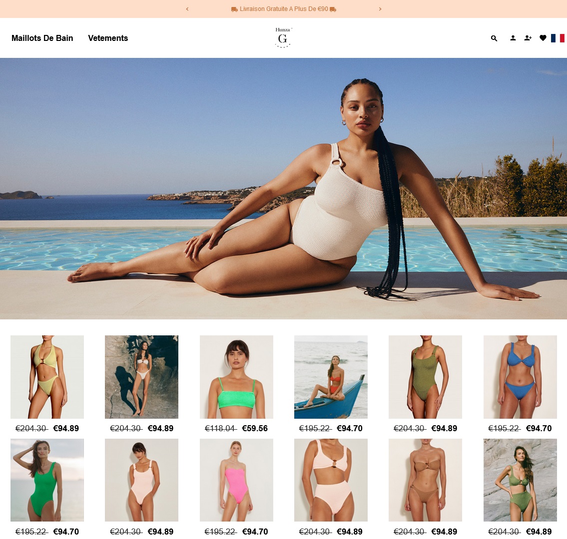 Maillot de bain Hunza G France