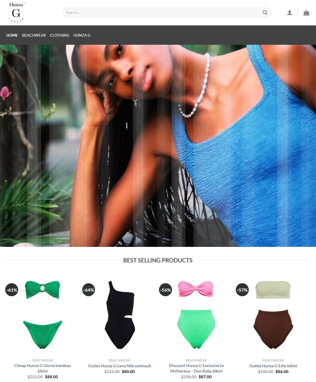 Vente Maillot de bain Hunza G France