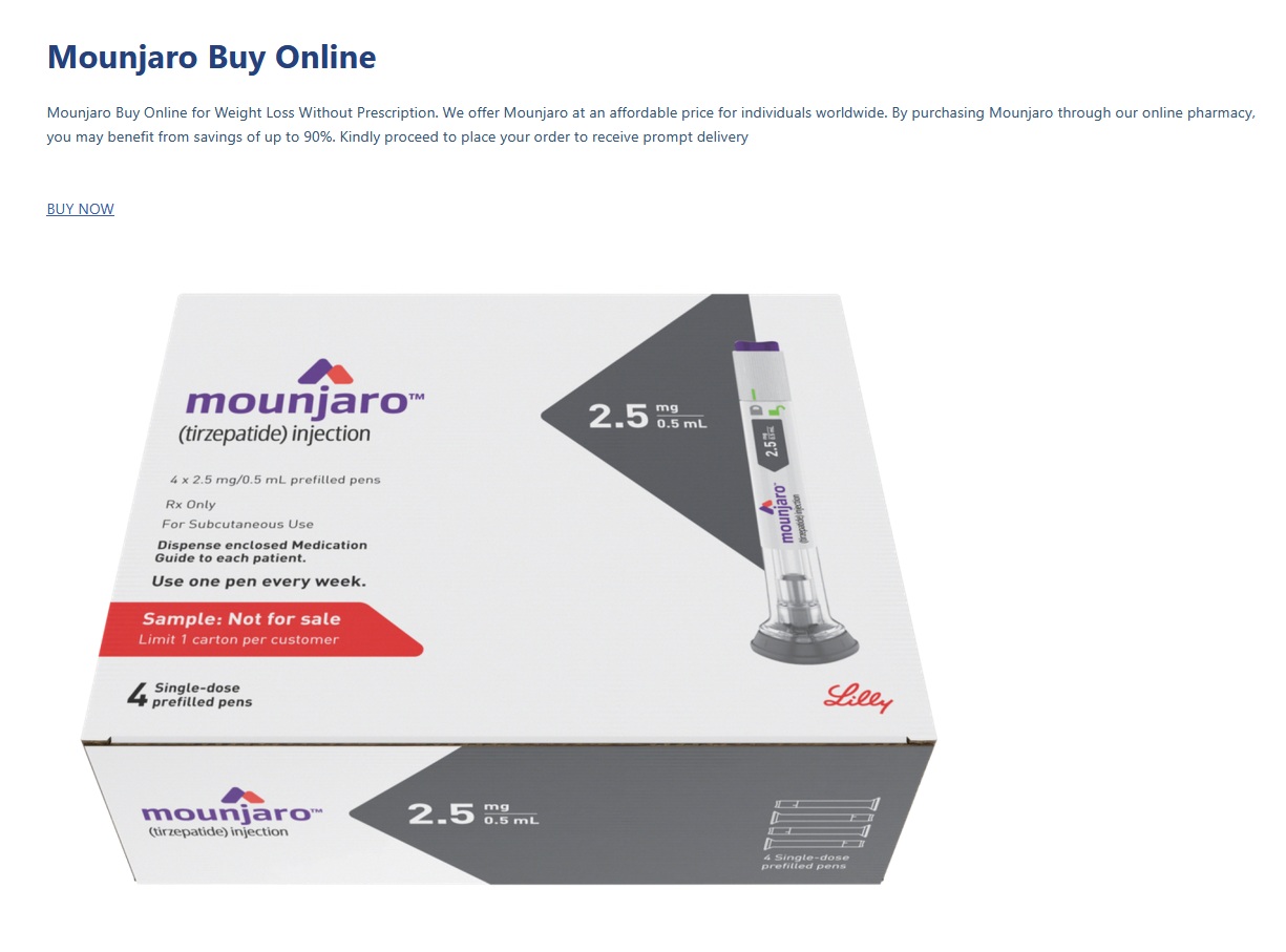 Faux site médicament Mounjaro