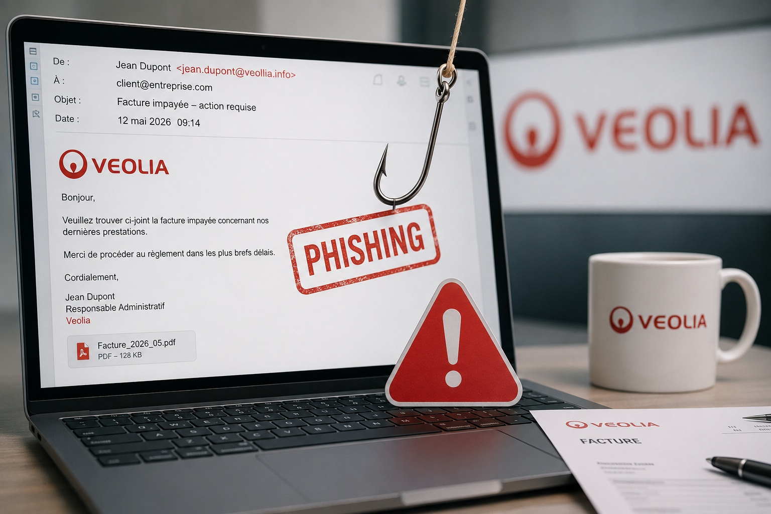 Phishing Veolia
