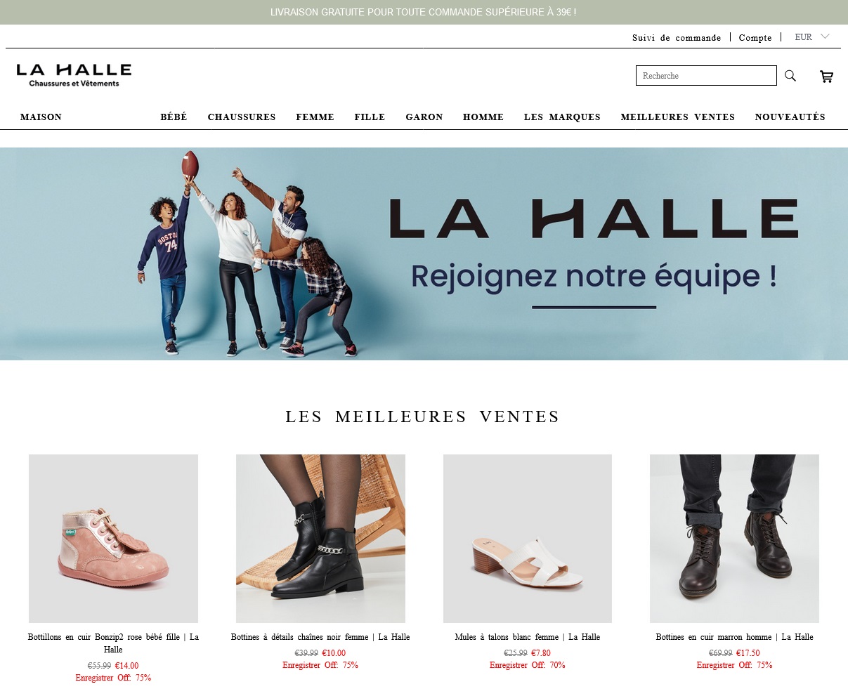 Cybersquatting La Halle
