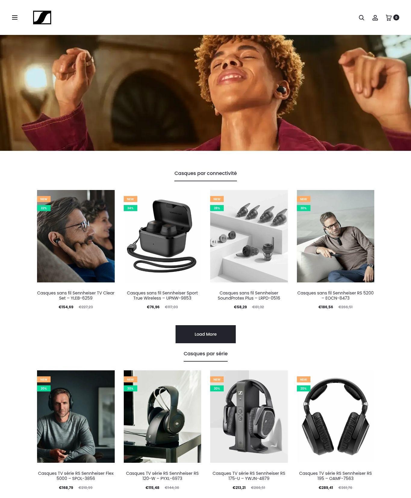 faux site Sennheiser